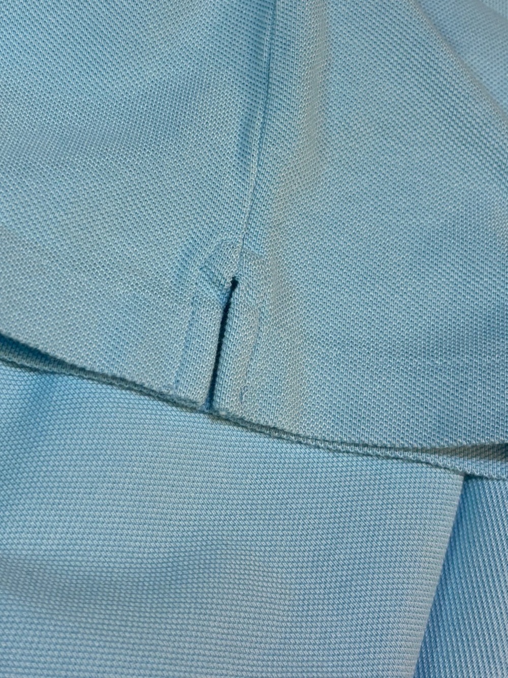 100% Cotton [Ralph Lauren] Turquoise Blue Embroidered Polo Midi Dress | Small - Picture 8 of 12